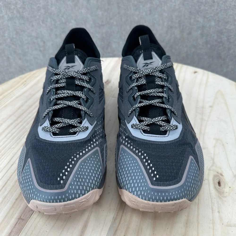 Reebok Nano X2 Adventure Amusement Grey Black‎ Training Shoes Mens 11.5